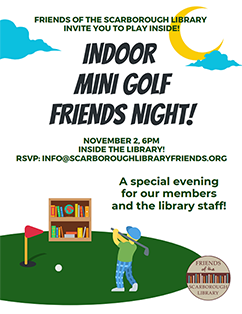 Members Mini Golf Invite